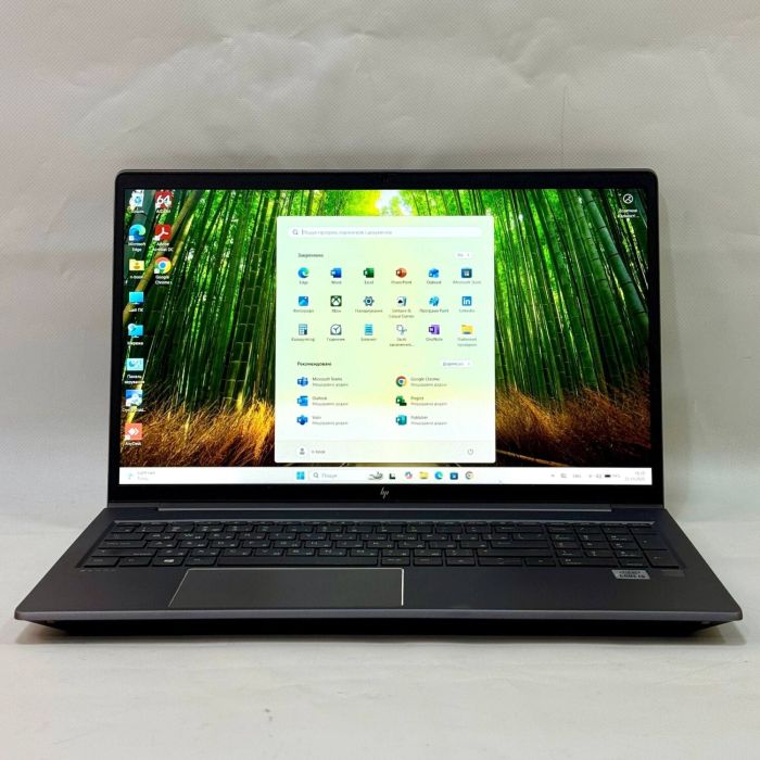 Мобільна робоча станція HP ZBook Power G7 / 15,6" (1920x1080) IPS / Intel Core i5-10300H (4 (8) ядра по 2,5 - 4,5 ГГц) / 16 ГБ DDR4 / 512 ГБ SSD / Intel UHD Graphics / WebCam / Fingerprint / Windows 11 Pro б/в - зображення 2
