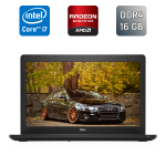 Ноутбук Dell Latitude 3580 / 15.6" (1920x1080) IPS / Intel Core i7-7500U (2 (4) ядра по 2.7 - 3.5 GHz) / 16 GB DDR4 / 500 GB SSD / AMD Radeon R5 M430, 2 GB DDR3, 64-bit / WebCam / Windows 10 б/в