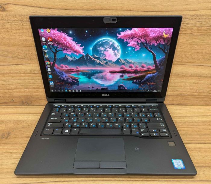 Нетбук-трансформер Dell Latitude 5289 / 12.5" (1920x1080) IPS Touch / Intel Core i5-7300U (2 (4) ядра по 2.6 - 3.5 GHz) / 8 GB DDR3 / 256 GB SSD / Intel HD Graphics 620 / WebCam / Fingerprint / Windows 10 б/в - зображення 2