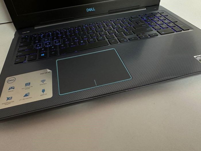 Ігровий ноутбук Б-клас Dell G3 3579 / 15.6" (1920x1080) IPS / Intel Core i7-8750H (6 (12) ядер по 2.2 - 4.1 GHz) / 16 GB DDR4 / 128 GB SSD M.2 + 1000 GB HDD / nVidia GeForce GTX 1050 Ti, 4 GB GDDR5, 128-bit / WebCam б/в - зображення 6