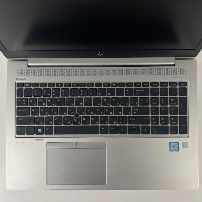 Ультрабук Б-клас HP EliteBook 850 G5 / 15.6" (1920x1080) IPS / Intel Core i5-8250U (4 (8) ядра по 1.6 - 3.4 GHz) / 16 GB DDR4 / 256 GB SSD / Intel HD Graphics 620 / TouchID / WebCam / HDMI б/в - зображення 3