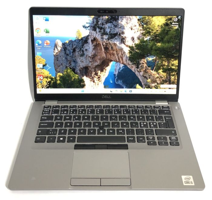 Ультрабук Б-клас Dell Latitude 5410 / 14" (1920x1080) IPS / Intel Core i5-10210U (4 (8) ядра по 1.6 - 4.2 GHz) / 16 GB DDR4 / 256 GB SSD / Intel UHD Graphics / WebCam / Win 11 Pro б/в - изображение 2