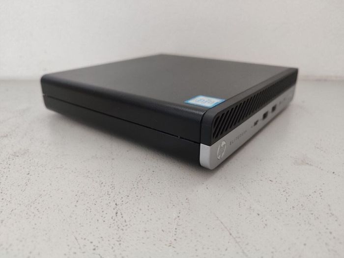 Неттоп HP EliteDesk 800 G3 USFF / Intel Core i5-6500T (4 ядра по 2.5 - 3.1 GHz) / 8 GB DDR4 / 128 GB SSD / Intel UHD Graphics 530 б/в - зображення 3