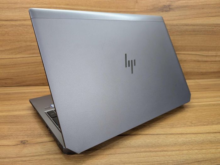 Мобільна робоча станція класу B HP zBook 15 G6 / 15,6" (1920x1080) IPS / Intel Core i7-9750H (6 (12) ядер по 2,6 - 4,5 ГГц) / 16 ГБ DDR4 / 480 ГБ SSD + 128 ГБ SSD / nVidia Quadro T2000, 4 ГБ GDDR5, 128-біт / Веб-камера / Сканер відбитків пальців / Win б/в - зображення 7