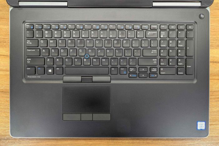 Мобільна робоча станція Dell Precision 7720 / 17,3" (1920x1080) IPS / Intel Core i7-7920HQ (4 (8) ядра по 3,1 - 4,1 ГГц) / 32 ГБ DDR4 / 512 ГБ SSD + 500 ГБ HDD / nVidia Quadro P3000, 6 ГБ GDDR5, 192-біт / WebCam / HDMI / Windows 10 б/в - зображення 3