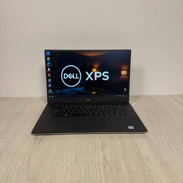 Ігровий ноутбук Dell XPS 9560 / 15,6" (1920x1080) IPS / Intel Core i7-7700HQ (4 (8) ядра по 2,8 - 3,8 ГГц) / 16 ГБ DDR4 / 256 ГБ SSD / nVidia Geforce GTX 1050, 4 ГБ GDDR5, 128-біт / HDMI б/в - изображение 2