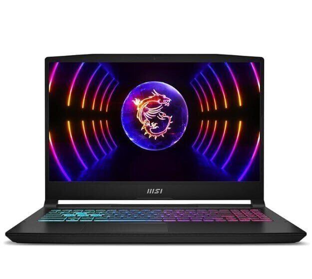 Ігровий ноутбук MSI Katana 15 B12VGK-018NEU / 15.6" (1920x1080) IPS / Intel Core i7-12650H (10 (16) ядер по 3,5 - 4,7 ГГц) / 16 ГБ DDR5 / 480 ГБ SSD NVMe / nVidia GeForce RTX 4070, 8 ГБ GDDR6, 128-bit / WebCam б/в - зображення 2