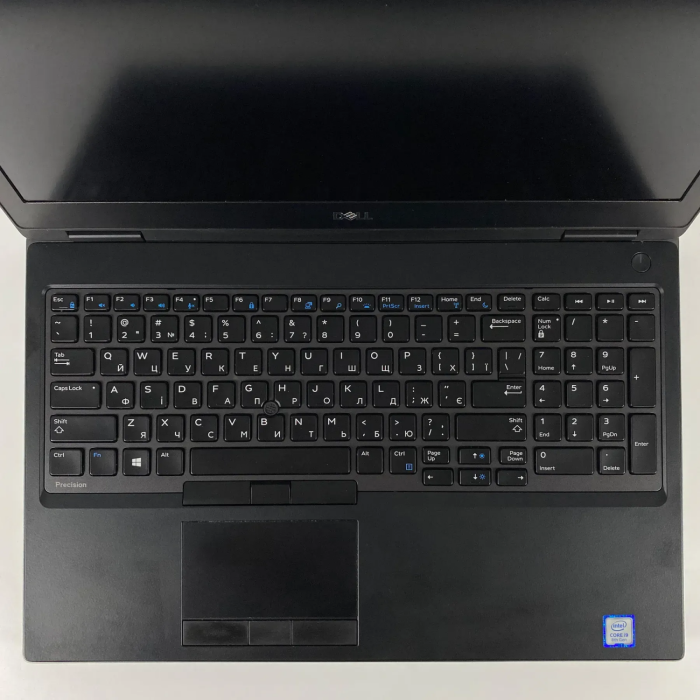 Мобільна робоча станція Dell Precision 7530 / 15,6" (1920x1080) IPS / Intel Core i9-8950HK (6 (12) ядер по 2,9 - 4,8 ГГц) / 32 ГБ DDR4 / 512 ГБ SSD / nVidia Quadro P2000, 4 ГБ GDDR5, 128-біт / WebCam / HDMI б/в - изображение 3