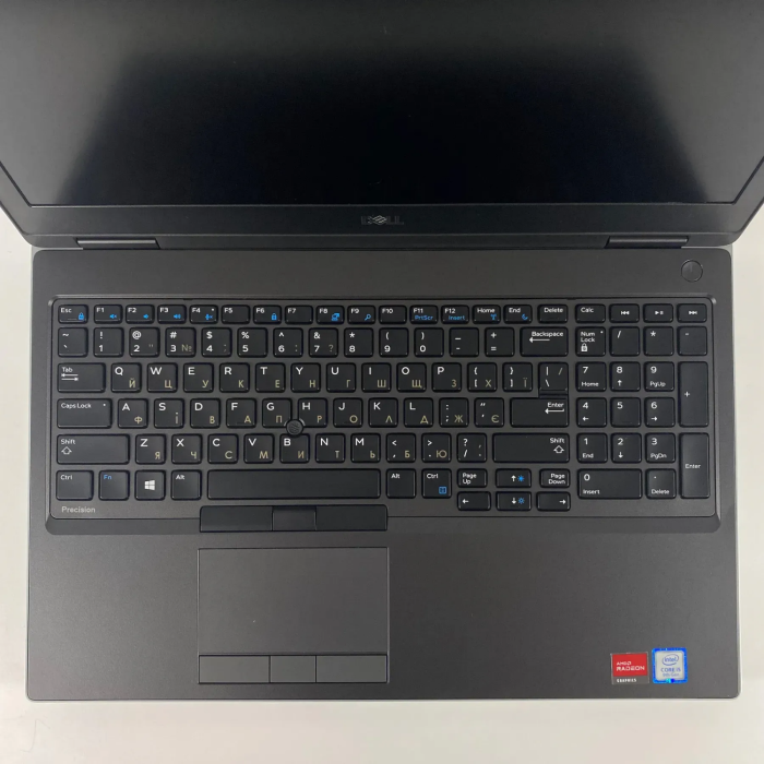 Мобільна робоча станція Dell Precision 7540 / 15,6" (1920x1080) IPS / Intel Core i5-9400H (4 (8) ядра по 2,5 - 4,3 ГГц) / 16 ГБ DDR4 / 512 ГБ SSD / AMD Radeon Pro WX 3200, 4 ГБ GDDR5, 128-біт / HDMI б/в - зображення 3