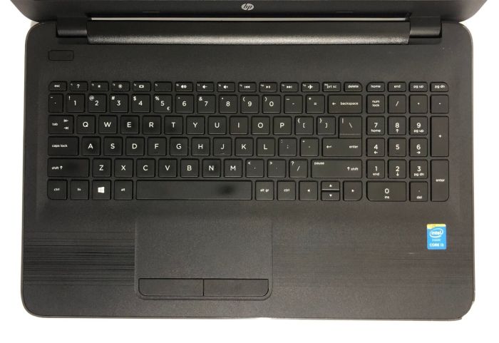 Ноутбук Б-клас HP 250 G5 Grey / 15.6" (1366x768) TN / Intel Core i3-5005U (2 (4) ядра по 2.0 GHz) / 8 GB DDR3 / 128 GB SSD / Intel HD Graphic 5500 / WebCam / DVD-ROM / Win 10 Pro б/в - зображення 8