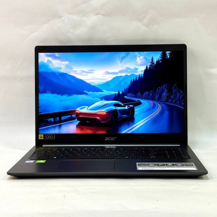 Ноутбук Acer Aspire A515-54G-54QQ / 15.6" (1920x1080) TN / Intel Core i5-8265U (4 (8) ядра по 1.6 - 3.9 GHz) / 12 GB DDR4 / 512 GB SSD / nVidia GeForce MX250, 2 GB GDDR5, 64-bit / WebCam / Windows 10 Pro б/в - зображення 2