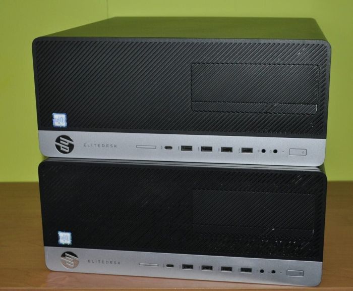 Комп'ютер HP EliteDesk 800 G3 Tower / Intel Core i7-6700 (4 (8) ядра по 3,4 - 4,0 ГГц) / 8 ГБ DDR4 / 256 ГБ SSD / Intel HD Graphics 530 / DVD-ROM / Windows 11 Pro б/в - зображення 2