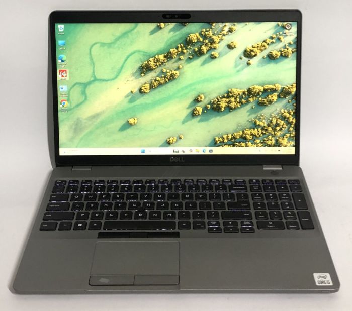 Мобільна робоча станція Б-класу Dell Precision 3551 / 15,6" (1920x1080) IPS / Intel Core i5-10300H (4 (8) ядра по 2,5 - 4,5 ГГц) / 16 ГБ DDR4 / 256 ГБ SSD NVMe / nVidia Quadro P620, 4 ГБ GDDR5, 128-біт / WebCam / Win 11 Pro б/в - зображення 2