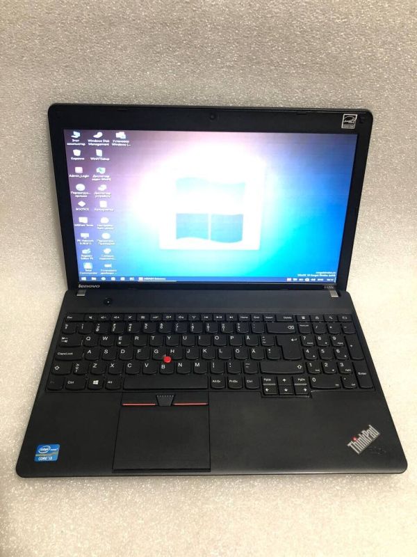 Ноутбук Б-клас Lenovo ThinkPad / 15.6" TN / Intel Core i3-2348M (2(4) ядра по 2.3GHz) / 4GB DDR3 / 500GB HDD / HD Graphics 3000 / WebCam / DVD-ROM / VGA б/в - зображення 2