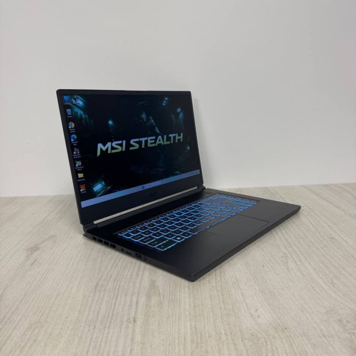 Ігровий ноутбук MSI Stealth 15M A11UEK / 15.6" (1920x1080) IPS / Intel Core i7-11375H (4 (8) ядра по 3.0 - 5.0 GHz) / 16 GB DDR4 / 512 GB SSD / nVidia GeForce RTX 3060, 6 GB GDDR6, 192-bit / WebCam б/в - зображення 3