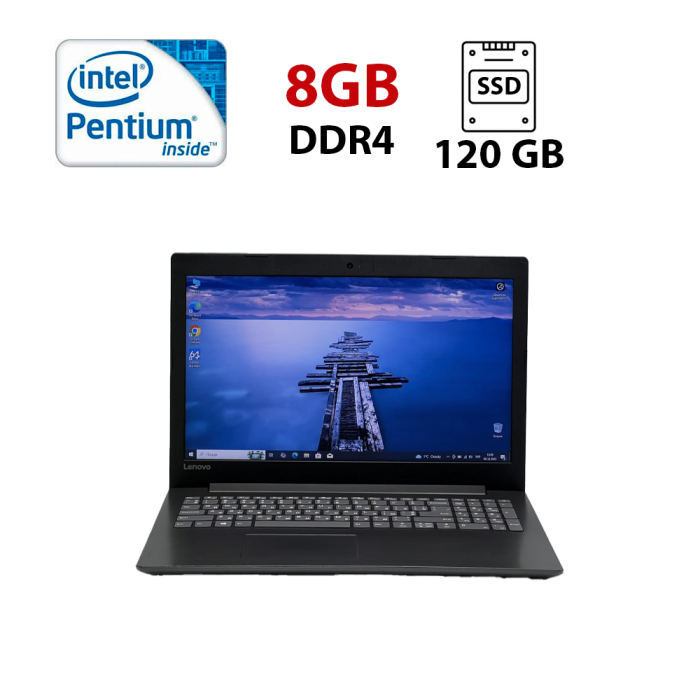 Ноутбук Б-клас Lenovo IdeaPad 330-151GM / 15.6" (1366x768) TN / Intel Celeron N4000 (2 ядра по 1.1 - 2.6 GHz) / 8 GB DDR4 / 120 GB SSD / Intel UHD Graphics 600 / WebCam б/в - зображення 1