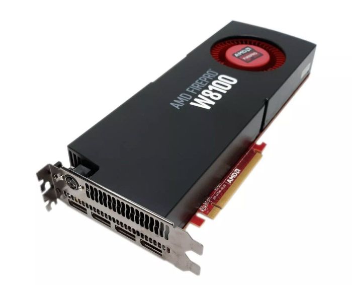 Дискретна відеокарта AMD FirePro W8100, 8 GB GDDR5, 512-bit б/в - зображення 2