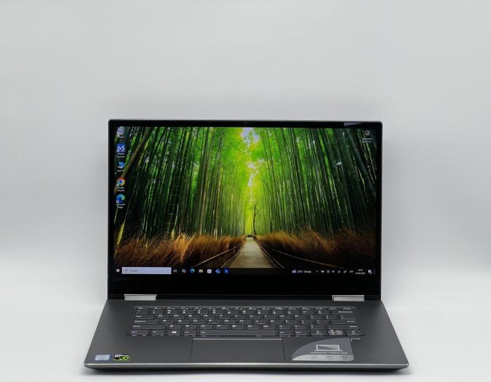 Ігровий ноутбук-трансформер Lenovo Yoga 720-15IKB / 15.6" (3840x2160) IPS Touch / Intel Core i7-7700HQ (4 (8) ядра по 2.8 - 3.8 GHz) / 16 GB DDR4 / 240 GB SSD / nVidia GeForce GTX 1050, 2 GB GDDR5, 128-bit / WebCam б/в - зображення 2