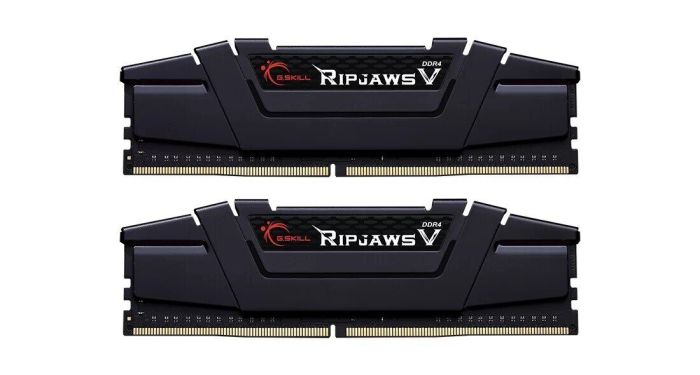 Комплект: оперативна пам'ять для ПК G.Skill Ripjaws V Black / 64 GB (2x32 GB) / PC4-28800 / DDR4 / 3600 MHz - зображення 2