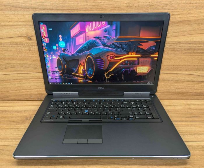 Мобільна робоча станція Dell Precision 7720 / 17,3" (1920x1080) IPS / Intel Core i7-7820HQ (4 (8) ядра по 2,9 - 3,9 ГГц) / 16 ГБ DDR4 / 480 ГБ SSD / nVidia Quadro P4000, 8 ГБ GDDR5, 256-біт / WebCam / Windows 10 б/в - зображення 2