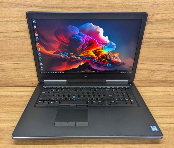 Мобільна робоча станція Dell Precision 7720 / 17,3" (1920x1080) IPS / Intel Xeon E3-1545M v5 (4 (8) ядра по 2,9 - 3,8 ГГц) / 32 ГБ DDR4 / 512 ГБ SSD / nVidia Quadro P4000, 8 ГБ GDDR5, 256-біт / HDMI / Windows 10 б/в - изображение 2