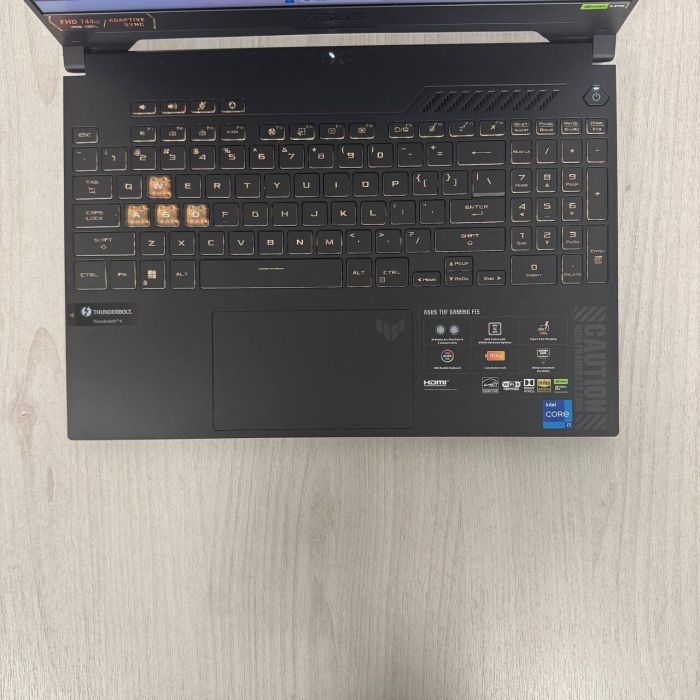 Ігровий ноутбук Б-класу Asus TUF F15 FX507VI / 15.6" (1920x1080) IPS / Intel Core i7-13620H (10 (16) ядер по 3,6 - 4,9 ГГц) / 16 ГБ DDR5 / 1000 ГБ SSD M.2 / nVidia GeForce RTX 4070, 8 ГБ GDDR6, 128-bit / WebCam б/в - зображення 3
