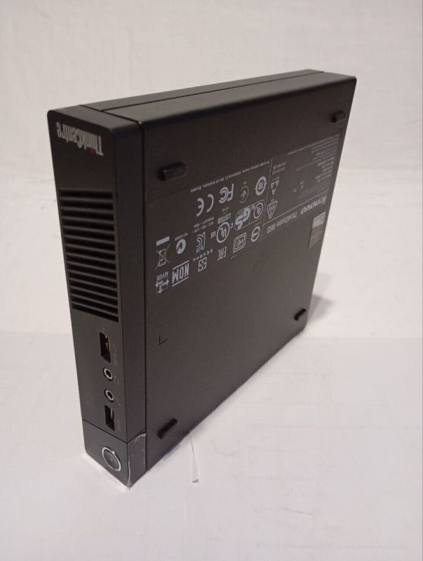 Неттоп Б-клас Lenovo ThinkCentre M93p Tiny USFF / Intel Core i3-4130T (2 (4) ядра по 2.9 GHz) / 8 GB DDR3 / 256 GB SSD / Intel HD Graphics 4400 б/в - зображення 2