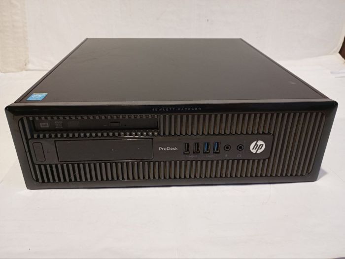 ПК HP ProDesk 400 G1 SFF / Intel Core i5-4570 (4 ядра по 3.2 - 3.6 GHz) / 8 GB DDR3 / 256 GB SSD / Intel HD Graphics 4600 / DVD-RW б/в - зображення 2