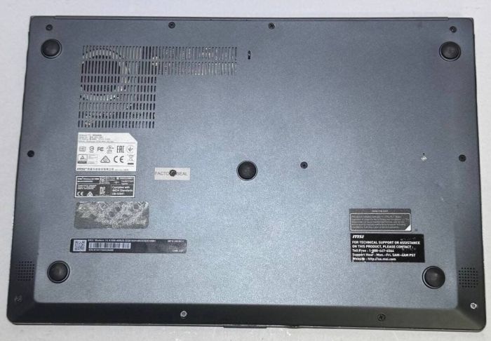 Ультрабук Б-клас Modern 14 MS-14B3 / 14" (1920x1080) TN / Intel Core i5-10210U (4 (8) ядра по 1.6 - 4.2 GHz) / 16 GB DDR4 / 512 GB SSD / Intel UHD Graphics / WebCam б/в - зображення 3