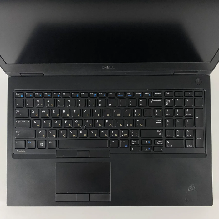 Мобільна робоча станція Б-класу Dell Precision 7530 / 15,6" (3840x2160) IPS / Intel Core i7-8850H (6 (12) ядра по 2,6 - 4,3 ГГц) / 16 ГБ DDR4 / 512 ГБ SSD / nVidia Quadro P1000, 4 ГБ GDDR5, 128-біт / HDMI / WebCam б/в - зображення 3
