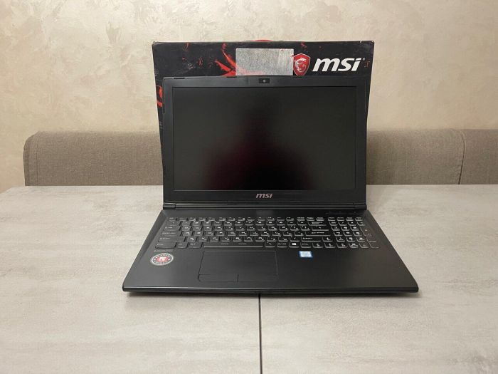 Ігровий ноутбук MSI GP62MVR 7RFX Leopard Pro / 15,6" (1920x1080) IPS / Intel Core i7-7700HQ (4 (8) ядра по 2,8 - 3,8 ГГц) / 16 ГБ DDR4 / 256 ГБ SSD + 1000 ГБ HDD / nVidia GeForce GTX 1060, 6 ГБ GDDR5, 192-біт / WebCam б/в - зображення 4