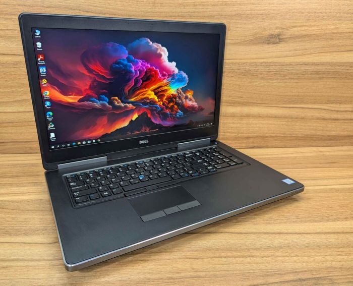 Мобільна робоча станція Dell Precision 7720 / 17,3" (1920x1080) IPS / Intel Xeon E3-1545M v5 (4 (8) ядра по 2,9 - 3,8 ГГц) / 32 ГБ DDR4 / 512 ГБ SSD / nVidia Quadro P4000, 8 ГБ GDDR5, 256-біт / HDMI / Windows 10 б/в - изображение 4