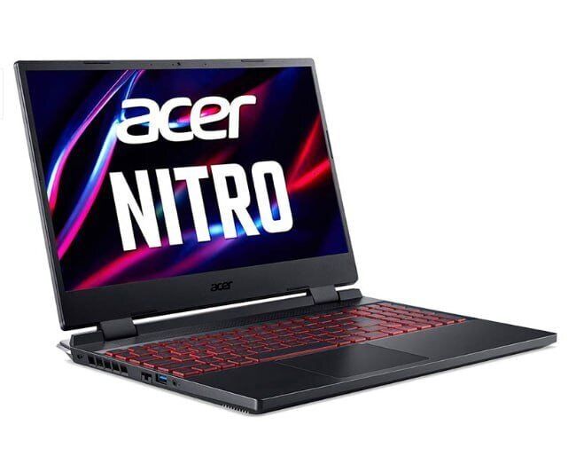 Ігровий ноутбук Acer Nitro 5 AN515-58-51R3 / 15,6" (1920x1080) IPS / Intel Core i5-12500H (12 (16) ядер 3.3 - 4.5 GHz) / 16 GB DDR4 / 480 GB SSD / nVidia GeForce RTX 3060, 6 GB GDDR6, 192-bit / NoWebCam б/в - зображення 4
