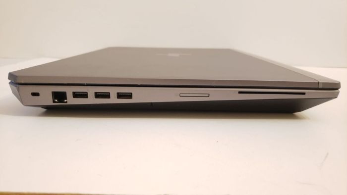 Мобільна робоча станція HP ZBook 17 G5 / 17,3" (1920x1080) IPS / Intel Core i7-8850H (6 (12) ядра по 2,6 - 4,3 ГГц) / 16 ГБ DDR4 / 128 ГБ SSD + 512 ГБ SSD / nVidia Quadro P2000, 4 ГБ GDDR5, 128-біт б/в - зображення 4