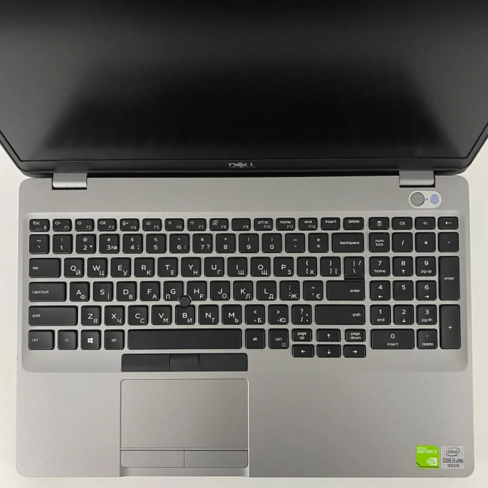 Ультрабук Б-клас Dell Latitude 5511 / 15.6" (1920x1080) IPS / Intel Core i5-10400H (4 (8) ядра по 2.6 - 4.6 GHz) / 16 GB DDR4 / 512 GB SSD / nVidia GeForce MX250, 2 GB GDDR5, 64-bit / TouchID / WebCam б/в - зображення 5