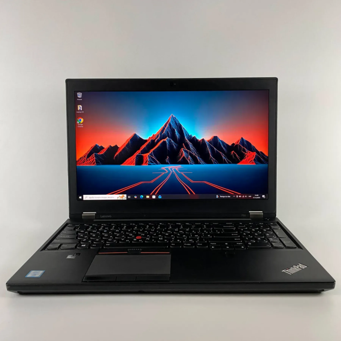 Мобільна робоча станція Б-класу Lenovo ThinkPad P50 / 15.6" (3840x2160) IPS / Intel Core i7-6820HQ (4 (8) ядра по 2,7 - 3,6 ГГц) / 16 ГБ DDR4 / 128 ГБ SSD + 500 ГБ HDD / nVidia Quadro M2000M, 4 ГБ GDDR5, 128-біт / WebCam / Fingerprint б/в - зображення 2