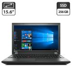 Ноутбук Lenovo ThinkPad L540 / 15.6" (1366x768) TN / Intel Core i5-4210M (2 (4) ядра по 2.6 - 3.2 GHz) / 16 GB DDR3 / 256 GB SSD / Intel HD Graphics 4600 / WebCam / DVD-ROM б/в