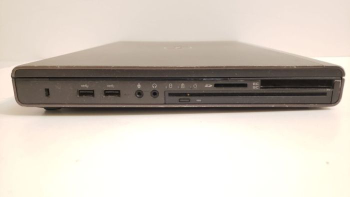 Мобільна робоча станція Б-класу Dell Precision M4800 / 15,6" (1920x1080) IPS / Intel Core i7-4930MX (4 (8) ядра по 3.0 - 3.9 GHz) / 32 GB DDR3 / 512 GB SSD + 500 GB HDD / AMD FirePro M5100, 2 GB GDDR5, 128-bit / WebCam / DVD-ROM б/в - зображення 4