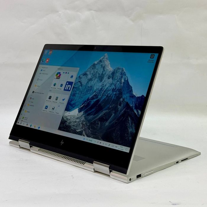 Ноутбук-трансформер Б-клас HP Envy x360 15m-bp012dx / 15.6" (1920x1080) IPS Touch / Intel Core i5-7200U (2 (4) ядер по 2.5 - 3.1 GHz) / 12 GB DDR4 / 256 GB SSD + 320 GB HDD / Intel HD Graphics 620 / WebCam / Windows 10 Pro б/в - зображення 4