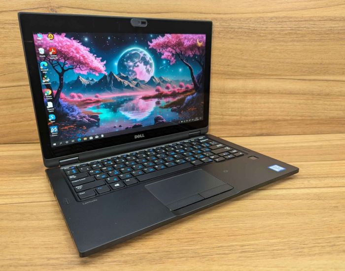 Нетбук-трансформер Dell Latitude 5289 / 12.5" (1920x1080) IPS Touch / Intel Core i5-7300U (2 (4) ядра по 2.6 - 3.5 GHz) / 8 GB DDR3 / 256 GB SSD / Intel HD Graphics 620 / WebCam / Fingerprint / Windows 10 б/в - зображення 4