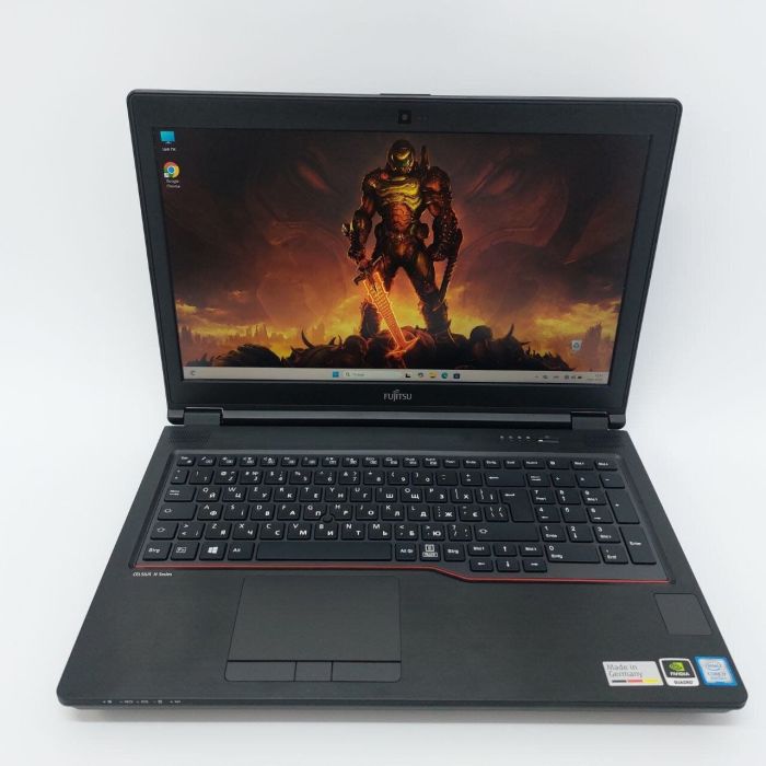 Мобільна робоча станція Fujitsu Celsius H780 / 15,6" (1920x1080) IPS / Intel Core i7-8750H (6 (12) ядер по 2.2 - 4.1 GHz) / 32 GB DDR4 / 512 GB SSD / nVidia Quadro P600, 4 GB GDDR5, 128-bit / WebCam б/в - зображення 3