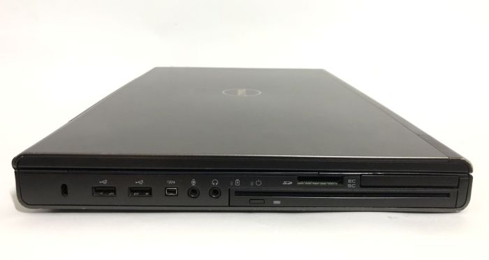 Мобільна робоча станція Б-клас Dell Precision M4600 / 15.6" (1920x1080) TN / Intel Core i7-2760QM (4 (8) ядра по 2.4 - 3.5 GHz) / 8 GB DDR3 / 256 GB SSD / nVidia Quadro 1000M, 2 GB GDDR3, 128-bit / WebCam / DVD-ROM б/в - изображение 4