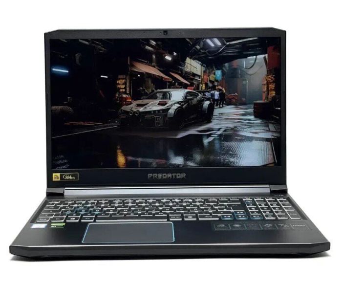 Ігровий ноутбук Acer Predator Helios 300 PH315-52 / 15.6" (1920x1080) IPS / Intel Core i7-9750H (6 (12) ядер по 2,6 - 4,5 ГГц) / 16 ГБ DDR4 / 1000 ГБ SSD / nVidia GeForce GTX 1660 Ti, 6 ГБ GDDR6, 192-bit / WebCam / Win 11 б/в - зображення 2