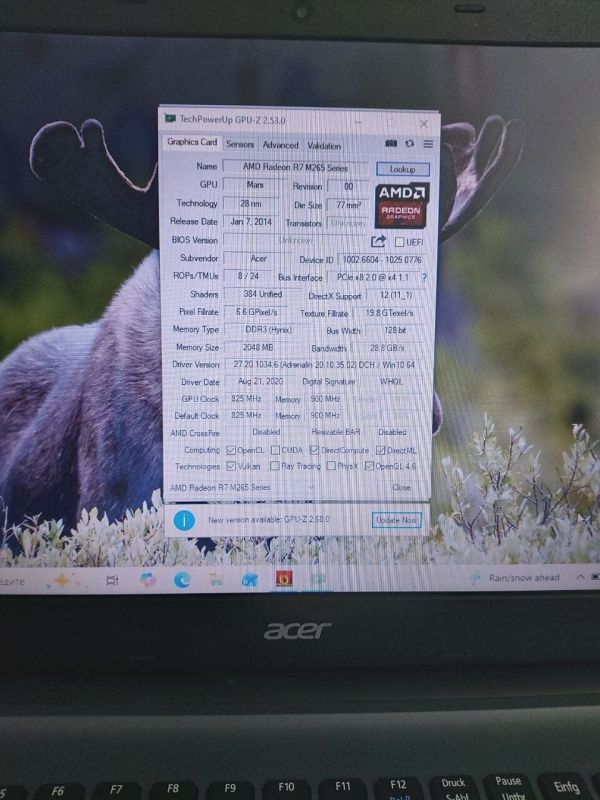 Ноутбук Б-клас Acer Aspire E1-572G / 15.6" (1366x768) TN / Intel Core i5-4200U (2 (4) ядра по 1.6 - 2.6 GHz) / 12 GB DDR3 / 240 GB SSD / AMD Radeon R7 M265, 2 GB GDDR3, 128-bit / WebCam / DVD-ROM б/в - зображення 8