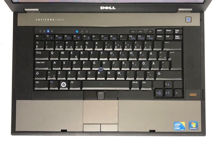 Ноутбук Dell Latitude E5510 / 15.6" (1366x768) TN / Intel Core i7-640M (2 (4) ядра по 2.8 - 3.46 GHz) / 8 GB DDR3 / 320 GB HDD / Intel HD Graphics / WebCam / DVD-ROM б/в - зображення 10