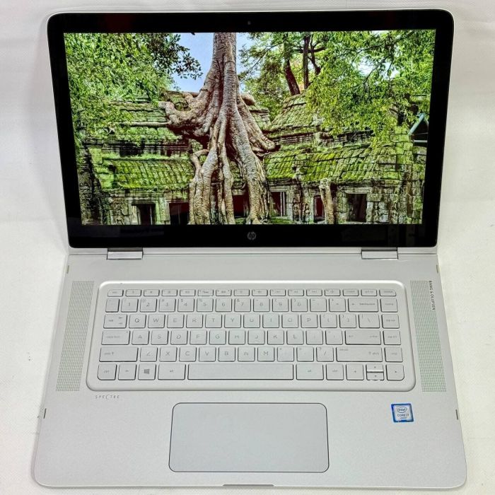 Ультрабук-трансформер HP Spectre x360 15-ap012dx / 15.6" (3840x2160) IPS Touch / Intel Core i7-6500U (2 (4) ядра по 2.5 - 3.1 GHz) / 16 GB DDR4 / 256 GB SSD / Intel HD Graphics 520 / WebCam / Windows 10 Home б/в - зображення 3