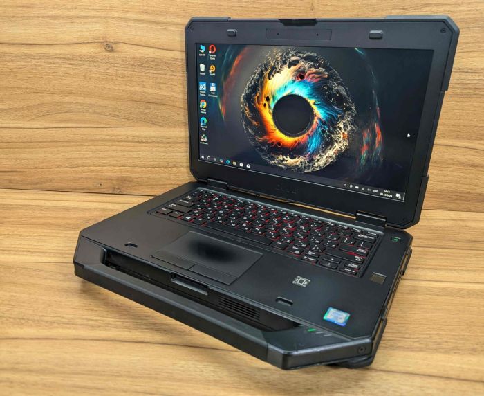Захищений ноутбук Dell Latitude 14 Rugged 5414 / 14" (1920x1080) IPS Touch / Intel Core i5-6300U (2 (4) ядра по 2,4 - 3,0 ГГц) / 16 ГБ DDR4 / 512 ГБ SSD / AMD Radeon R7 M360, 2 ГБ DDR3, 64-біт / Сканер відбитків пальців / 4G / Windows 10 б/в - зображення 5